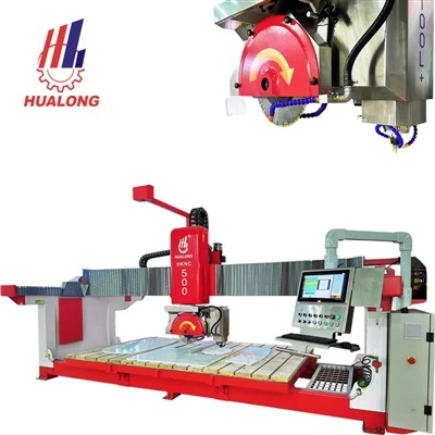 5 osy CNC Bridge Saw Stone Deska řezací stroj